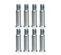 Okiyakusama Kit de 8 Vis pour Roues de Patins à roulettes en Ligne, Pièces de Montage pour Roulements de Plateau, Accessoires Métalliques pour Réparations et, 8pcs 36 Mm