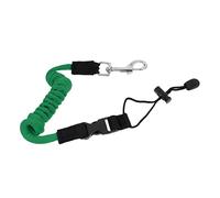 Okiyakusama Leash de Sécurité pour Kayak Longe Canne à Pêche Attache Élastique Cordon de Fixation en TPU Extensible Adapté à la Pêche Navigation Randonnée, Vert, 140cm