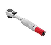 Okiyakusama Mini clé à cliquet réglable 1/4 Pouce, Tournevis à Embouts, Outil de réparation Professionnel réversible Pratique, Outil Multifonction pour la, Tête de Bits