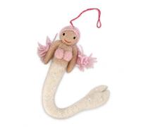 Okiyakusama Porte-clés Sirène Feutrine Fait Main, cordon original | Construction en feutrine, Figurine feutre, Utilisation journalière, Pour décorateurs