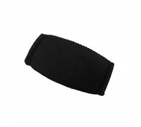 Okiyakusama Protège Menton de Football Coussinet Bande Mentonnière Cale Housse Matériau Polyester Léger pour Un Port Répété et Un Ajustement Propre du Casque, Noir