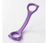 Okiyakusama Résistance Figure 8 Fitness, Structure en Caoutchouc, Exercice, Exercices à Domicile, pour -être, Violet, Style to 2