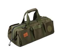 Okiyakusama Sac à Piquets de Outils Camping Rangement Accessoires Tissu Oxford Portatif Imperméable Grande Capacité Adapté à L'Organisation de Randonnée, Vert