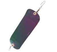 Okiyakusama Sondeur de Pêche Portable Multifonctionnel, Outil de Pêche Submersible avec Surface Réfléchissante à 360 Degrés, Matériau PP, Convient pour [A, F