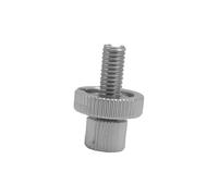 Okiyakusama Vis de Réglage de Câble de Levier de Frein d'embrayage M10 en Alliage d'aluminium, Ajusteur Universel 10mm Pièces de Piston pour Moto, Motocross, ATV, UTV, Argent