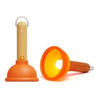 OkiyiD - Cadeaux amusants pour enfants, veilleuse à piston, lampe bizarre, lampe de nuit pour chambre d'enfant, ABS + SIL, contrôle tactile, portable et rechargeable pour l'allaitement