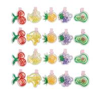 OKJHFD 20pcs Pet Hairpins Fruit Pattern Small Pet Hair Decoration for Cat Medium Small Dog.