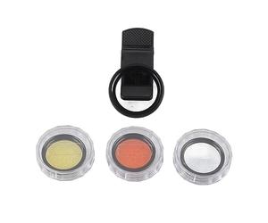 OKJHFD 3 Objectifs avec Miroir d'eau De Mer Macro, Miroir De Corail, Aquarium d'eau De Mer, Objectif De Photographie D'aquarium De Corail avec Filtre Macro, Adapté Aux Aquariums Et Aquariums