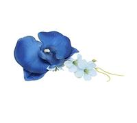OKJHFD 5 Pcs Marié Boutonnière Hommes Élégants Fleur De Mariage, Broche Artificielle Réutilisable Permanent Réaliste Fleur pour Cérémonie De Mariage Anniversaire Dîner Formel Automne(Bleu)