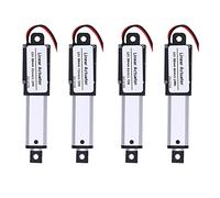 OKJHFD Actionneur Linéaire, 30 Mm DC 12 V, Mini étanche, Antibruit, Protection Contre les Courts-circuits, Mini Actionneur Linéaire électrique étanche Pour Volet De Tiroir (Stroke 30mm-4mm-150N)
