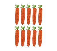 OKJHFD Carrot Cat Toy Catnip Couled Mignon Bite résistant Paper Rope Cat Cat Toy for Claws Griding Demains Nettoyage 10pcs