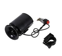 OKJHFD Cloches De Vélo électriques, Noir 6 Sons Forts, Klaxon électronique, Cloche D'alarme, Haut-Parleur, Accessoire De Guidon De Vélo, Cadeaux Pratiques pour Enfants Adultes