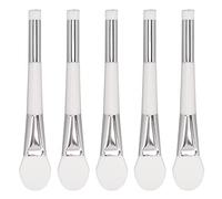 OKJHFD Facial Mud Mask Applicator Brush,5pcs Double Headed Mask Brush Silicone Mask Applicator Blackhead Remover for Home Beauty Salon.