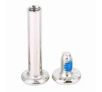 OKJHFD Inline Skate Screws, Skating Screws, 10pcs Inline Skate Replacement Skating Screws Fittings Skates Wheel Axles Hardware (Inner Length 36mm)