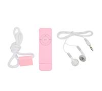 OKJHFD Lecteur MP3, Prise en Charge du Son sans Perte jusqu'à 64 Go Mini Lecteur de Musique pour Les étudiants en Voyage Écouter des Romans (Rose)