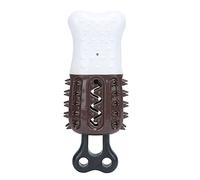 OKJHFD Popsicle rafraîchissant pour Chien, Jouet à mâcher de Dentition en TPR en Forme d'os, Jouet d'entraînement congelé Amusant pour Chien de Compagnie, Jeu d'été (Chocolate Color)