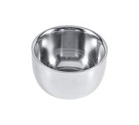 OKJHFD Portable Shaving Soap Bowl, Durable Men's Stainless Steel Hairdressing Shaving Cream Soap Mug Bowl Cup Tool Gifts For Male Friends