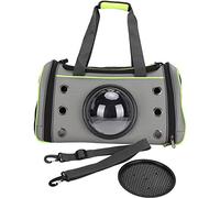 OKJHFD Sac de Transport Portable Pliable pour Chien et Chat, Sac de Voyage Respirant, Capsule Spatiale Transparente, Astronaute, Sac à Dos d'extérieur pour Petit Chat