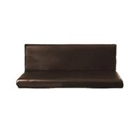 OKJK Housse de clic clac en Cuir PU imperméable, Housse de canapé sans Bras Pliante antidérapante pour la Maison, Couvre canapé Extensible Tout Compris pour Animaux (Coffee,150-185CM)