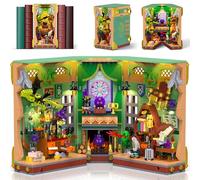 OKKIDY Kit de Construction Magic Potion Book Nook avec lumière, DIY Kit Maquette Décor Bibliothèque, 1033 Pièces Maison Briques Cadeau Jouet pour Adultes et Enfants Filles Garçons À Partir de 8 Ans