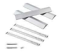 Oklagarden Pièces de rechange pour brûleurs de tente chauffante Oklahoma Joe's Grill Parts 15202029 1767054 1767017 Plaques chauffantes Tube de brûleur Pièces de rechange Longhorn Combo Charbon de