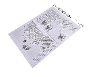 OKLILI Lot de 20 feuilles de support B12B819051 4T8624 compatibles avec Epson A4 Scanner Scan A3 B4 Fragile Déchiré Fragile Déchiré Papier plié Reçu
