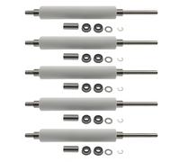 OKLILI Lot de 5 kits de rouleaux d'entretien pour imprimante de codes-barres thermiques compatibles avec Zebra ZT510 203 dpi 300 dpi P/N : P1083347-012