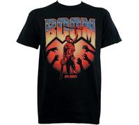 OKLUGGVH Army of Darkness Men's Boom T Shirt Black Manches Courtes(Small)