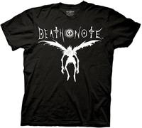 OKLUGGVH Death Note Ryuk Silhouette Mens Unisex Tshirt Available in SM to 2X Colour Manches Courtes(X-Large)