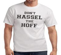 OKLUGGVH Don't Hassel The Hoff Dont David Hasselhoff Patter Gift Funny Fun T-Shirt49850 Manches Courtes(XX-Large)