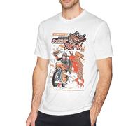 OKLUGGVH Funny Kamen Ramen Rider Men's Short Sleeve T Shirt Top Manches Courtes(XX-Large)