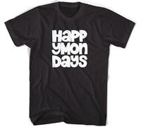 OKLUGGVH Happy Mondays Madchester Pierre Roses T-Shirt Toutes Les Tailles Manches Courtes(X-Large)