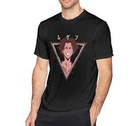 OKLUGGVH Incarnate Men's Samurai Champloo T Shirt Man Cotton Short Sleeve Casual Blouse Top for Unisex Adult Manches Courtes(Medium)