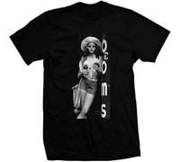 OKLUGGVH Jodie Foster - Silk Screened, Pre-Shrunk 100% Cotton T-Shirt - Taxi Driver Black Manches Courtes(3X-Large)