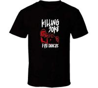 OKLUGGVH Killing Joke Fire Dances Retro Shirt Black White Tshirt Men's Shipping Black Manches Courtes(3X-Large)