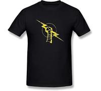 OKLUGGVH Men's cm Punk Uprising Logo T-Shirt Manches Courtes(Small)