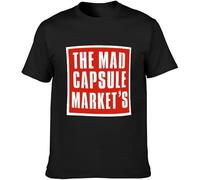 OKLUGGVH Men's Mad Capsule Markets OSC-Dis Logo Regular Fit T Shirt Manches Courtes(X-Large)