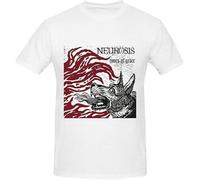 OKLUGGVH Neurosis Times of Grace Mens Funny t Shirts O Neck Manches Courtes(Large)