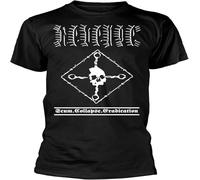 OKLUGGVH Revenge Scum Collapse Eradication Blackport T Shirts Mnner Damen Herren Wei Manches Courtes(Small)