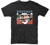 OKLUGGVH Short Sleeve1990s The Waterboy H2O Bobby Boucher T Shirt Adult Youth Toddler Movie F137Top Black Manches Courtes(XX-Large)