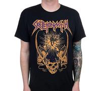 OKLUGGVH Skeletonwitch Blackened Heart Tshirt Shirt Top T-Shirt Manches Courtes(Small)