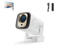Oklumi 4k Projector, 2025 Upgrade Oklumi Projector, Mini Portable, with WiFi 6 and Bluetooth BT 5.4, Auto Keystone 180° Display for Home Theater