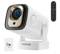 Oklumi Projector, 2025 Upgrade Oklumi Projector, Mini Portable Projectors 4k Ultra HD WiFi Bluetooth, Auto Keystone 180° Smart Movie HD (1 Set)