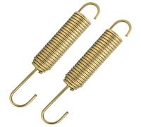 okmeetei Lot de 2 ressorts de tension 08320300, ressort d'extension, ressort de rechange pour tondeuse à gazon Ari-en* Gra-vel* Z-T-X Z-OOM, 0,3 x 2,5 x 15,2 cm