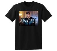 OKMN76huc Angel T Shirt 1999 TV Show Season 1 2 3 Black M