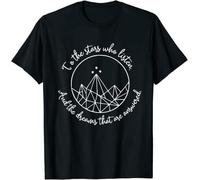 OKMN76huc KEWA A Court of Thorns and Roses Court Velaris Acotar Stars Dream T-Shirt Black M