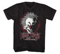OKMN76huc Killer Klowns Tasty-Front Print-T-Shirt Black XL