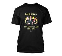 OKMN76huc Paul Anka Classic99 T-Shirt Black M