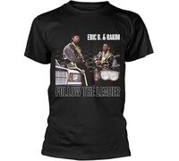 OKMN76huc QICHE Eric B.Rakim Follow The Leader T-Shirt Black S