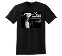 OKMN76huc Ryan Bingham T Shirt Fear and Saturday Night Vinyl Cover Black XXL